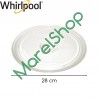 Piatto Diametro 28 cm per Forno Microonde Whirlpool Ignis Bauknecht C00629086