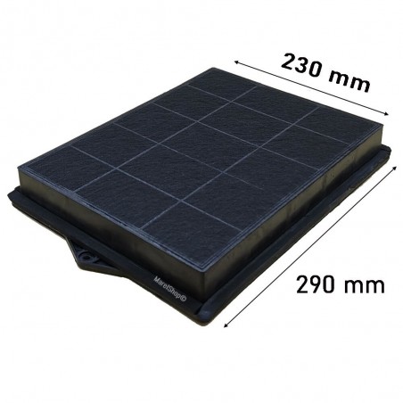 Filtro Cappa A Carboni Attivi Antiodori TYPE 160 Whirlpool Ariston Indesit Elica