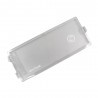 Plafoniera Copertura Lampada 130 x 55 mm per Cappa Elica Whirlpool PLA0138856A