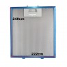 Filtro Metallico in Alluminio per Cappa Elica 222 x 248 x 9 mm GF04MC