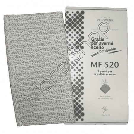 Set 2 panni pulizia a secco MF520 MF530 lavapavimenti Vorwerk Folletto  SP520 SP530 48852, offerta vendita online