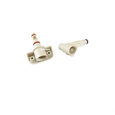 Kit Beccuccio Innesto più Ugello Iniettore per Macchina Caffè Saeco Gaggia Philips 421945002571 421944060181