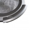 Oblò Completo Grigio con Cerniera e Maniglia per Lavatrice Bosch Siemens 00704287