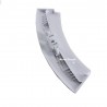 Maniglia Maniglietta Bianca Completa con Molle Gancio Perno per Lavatrice Electrolux Zanussi Rex 4055128930