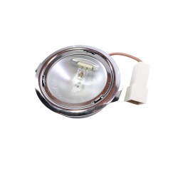 Faretto Alogeno Completo 10 W per Cappa Elica Whirlpool Diametro Esterno 68 mm Diametro Interno 55 mm 2006AP