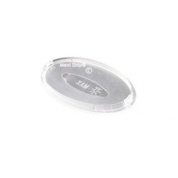 Plafoniera Ovale 5,5 x 11 cm Copertura Lampada Diffusore Luce per Cappa Elica PLA0023131A