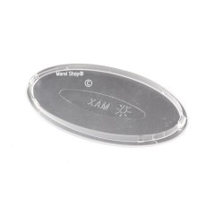 Plafoniera Ovale 5,5 x 11 cm Copertura Lampada Diffusore Luce per Cappa Elica PLA0023131A