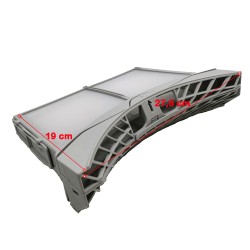 Filtro Filacci per Asciugatrice LG 383EEL3003D 383EEL3003J 27,5 cm x 19 cm AGM75510732